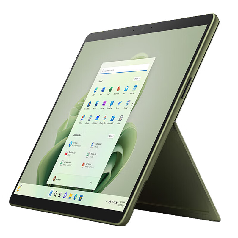 微软Surface Pro 9 13英寸二合一平板电脑 超窄边框触控屏幕轻薄本笔记本电脑 12代酷睿i7 16G+512G 森野绿